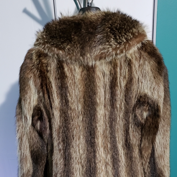 Real Raccoon fur Coat - Picture 3 of 4